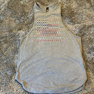 Adidas. XS. Red. White. Blue. Never worn.